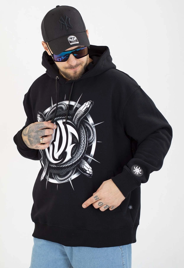 Bluza Brain Dead Familia Snakes czarna