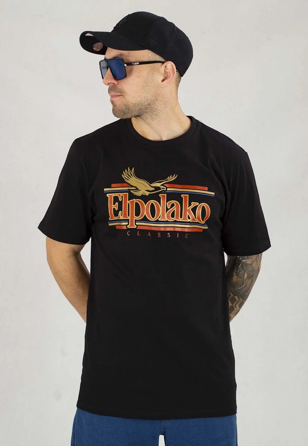 T-shirt El Polako Eagle czarny