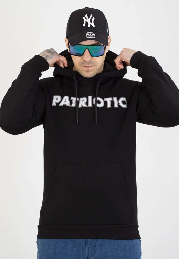 Bluza Patriotic Z Kapturem P-Classic czarna