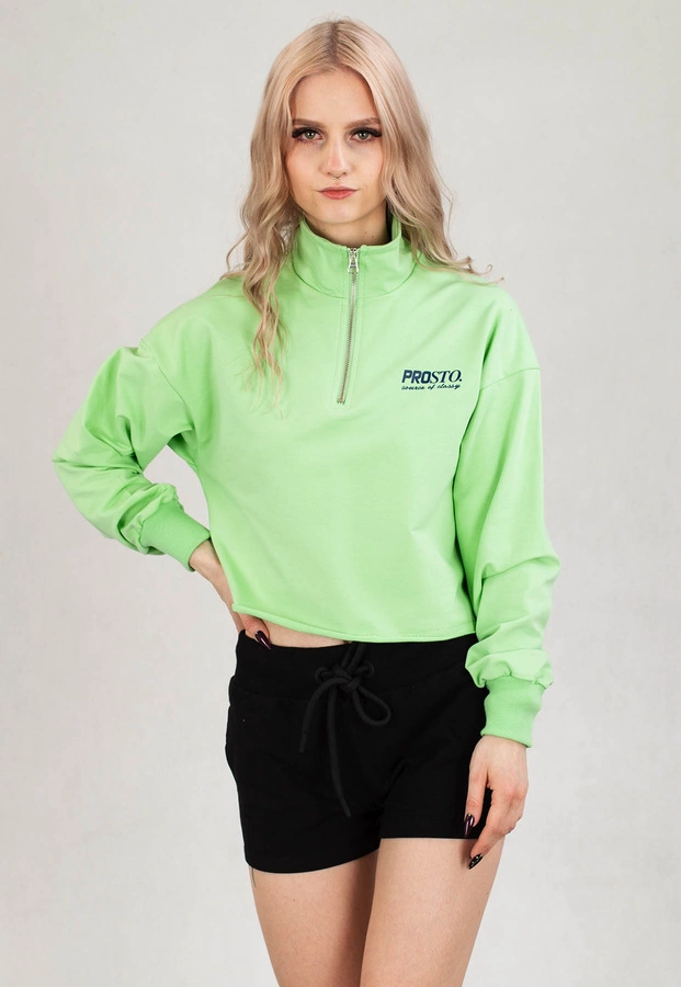 Bluza Prosto ZIP Genuma zielona