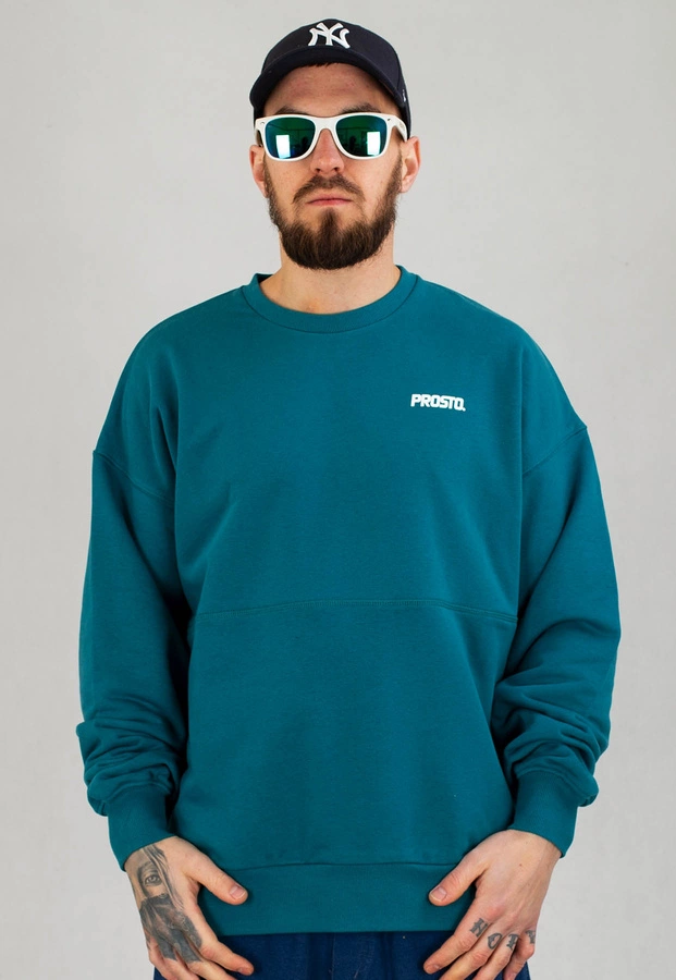 Bluza Prosto Crewneck Redner turkusowa