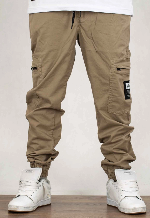 Spodnie Elade Joggery Cargo beige
