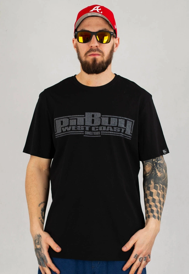 T-shirt Pit Bull Middle Weight Boxing FD czarny