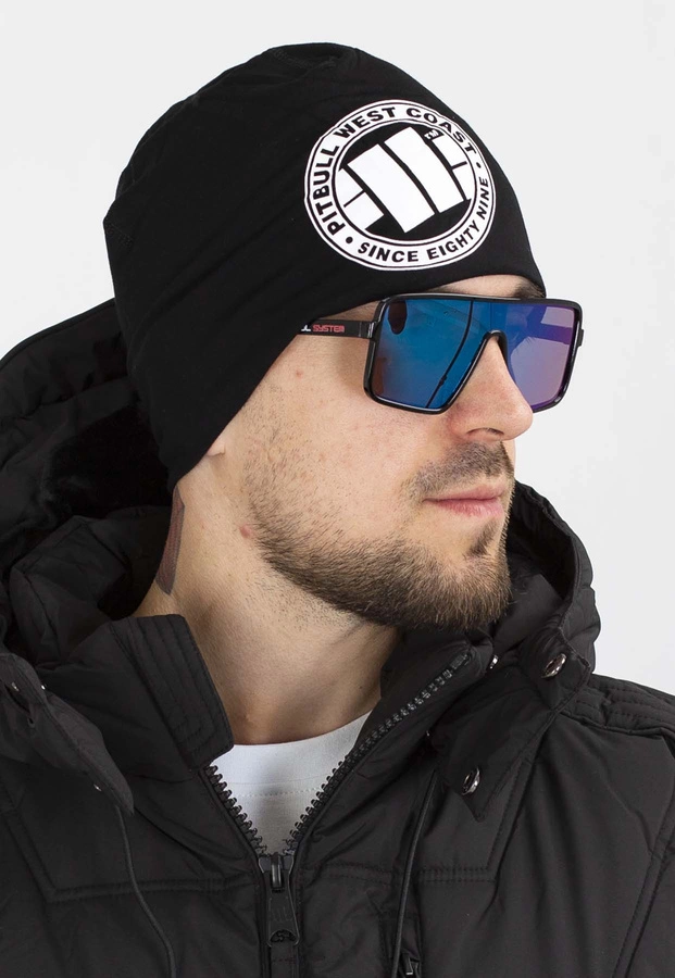 Czapka Pit Bull Zimowa Big Logo black white