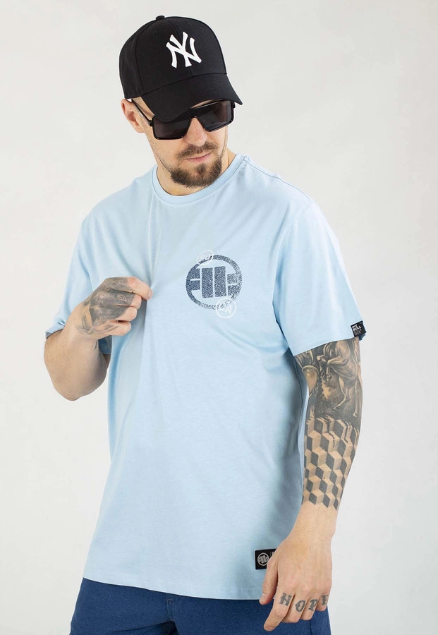 T-shirt Pit Bull SD Stamp 170 light blue