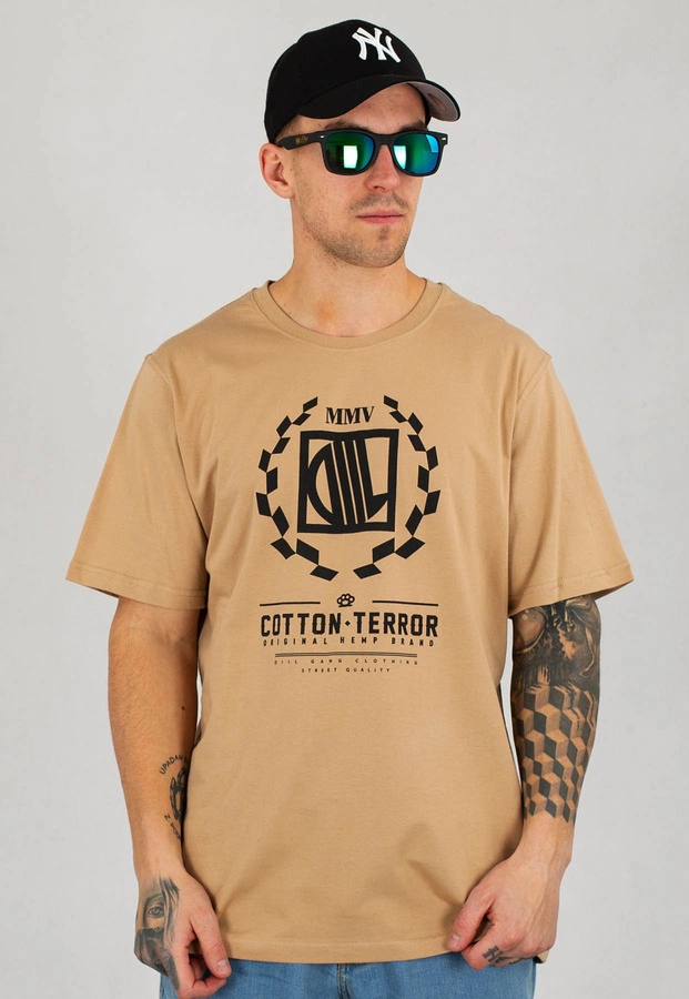 T-shirt Diil Racter beżowy