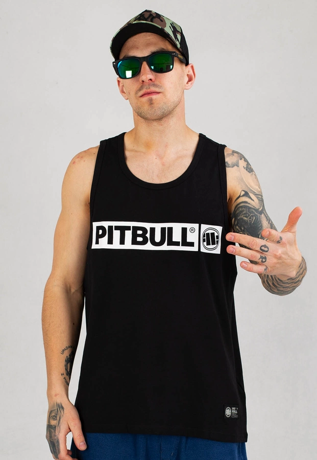 Tank Pit Bull Slim Fit Hilltop czarny