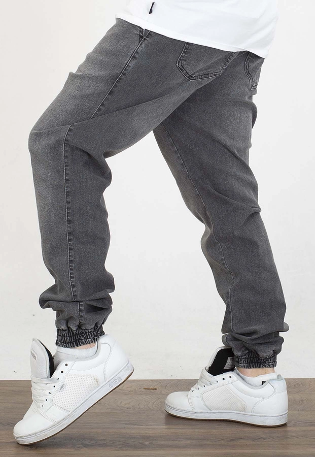 Spodnie Jigga Wear Crown Jogger Jeans grey