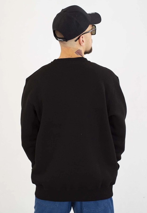 Bluza Diil Bez Kaptura Odblask czarna