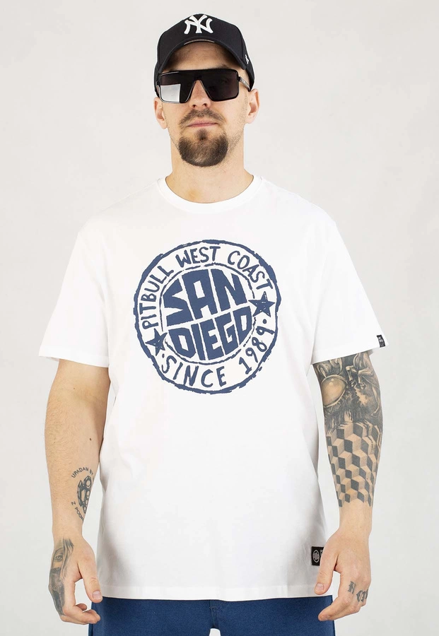 T-shirt Pit Bull San Diego Sun 170 white