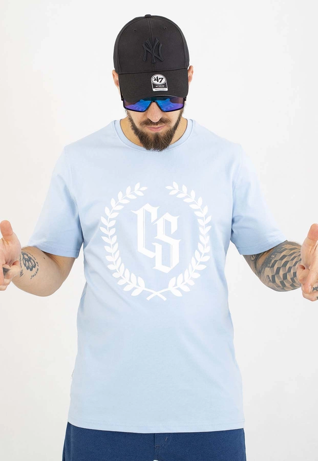 T-shirt Ciemna Strefa Laur jasno niebieski