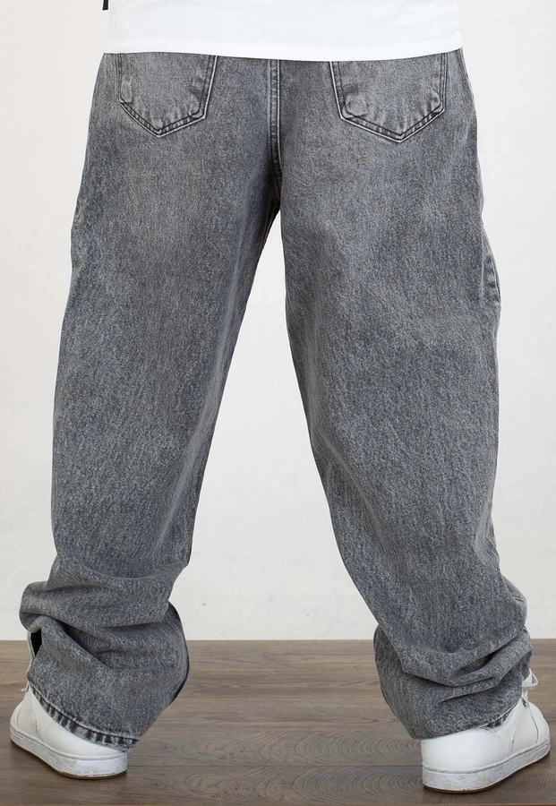 Spodnie I8 Denim BAG101 Baggy grey