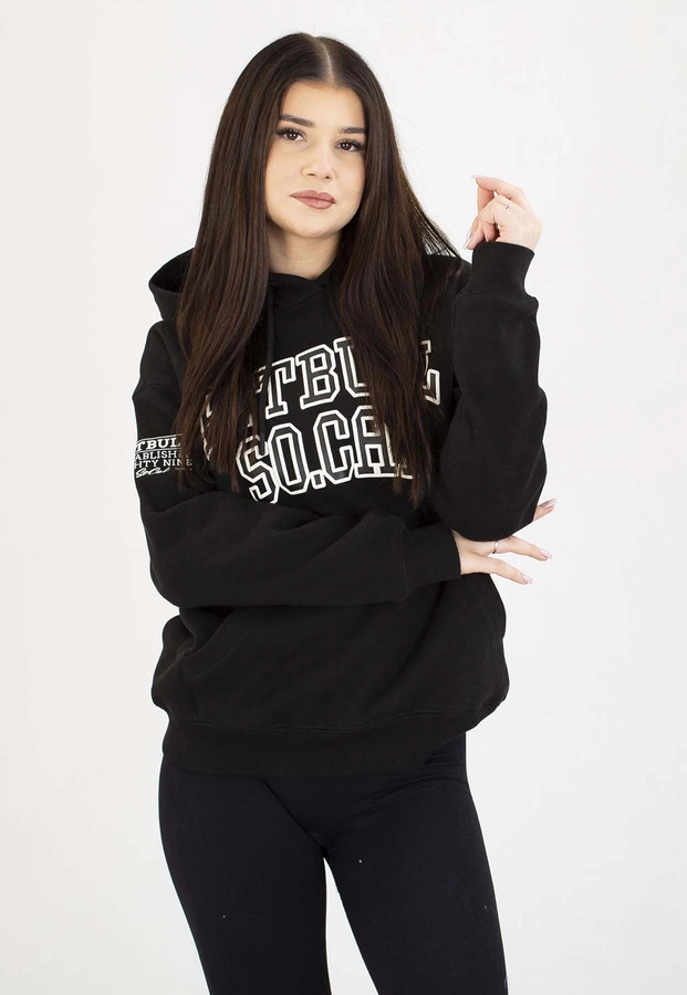 Bluza Pit Bull Z Kapturem Fiora black