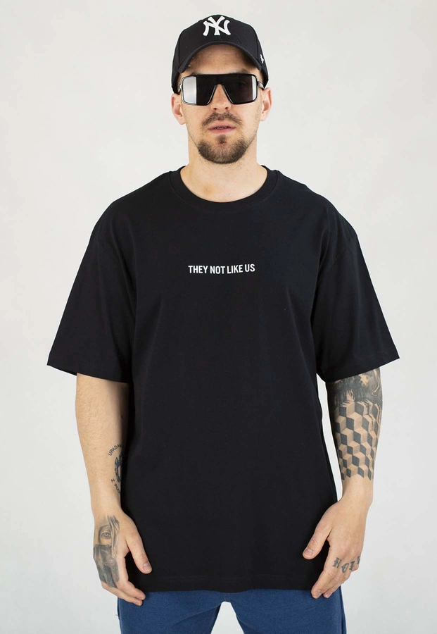 T-shirt Lucky Dice Baggy Not Like Us czarny