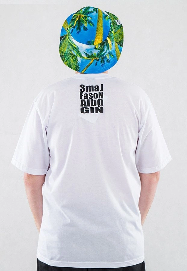 T-shirt 3maj Fason Gun biały