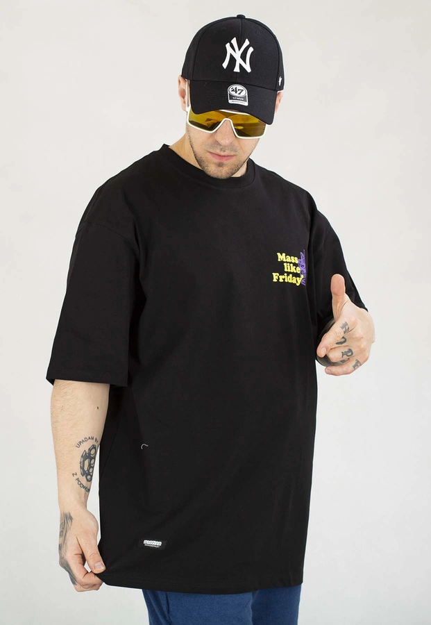 T-shirt Mass Friday czarny