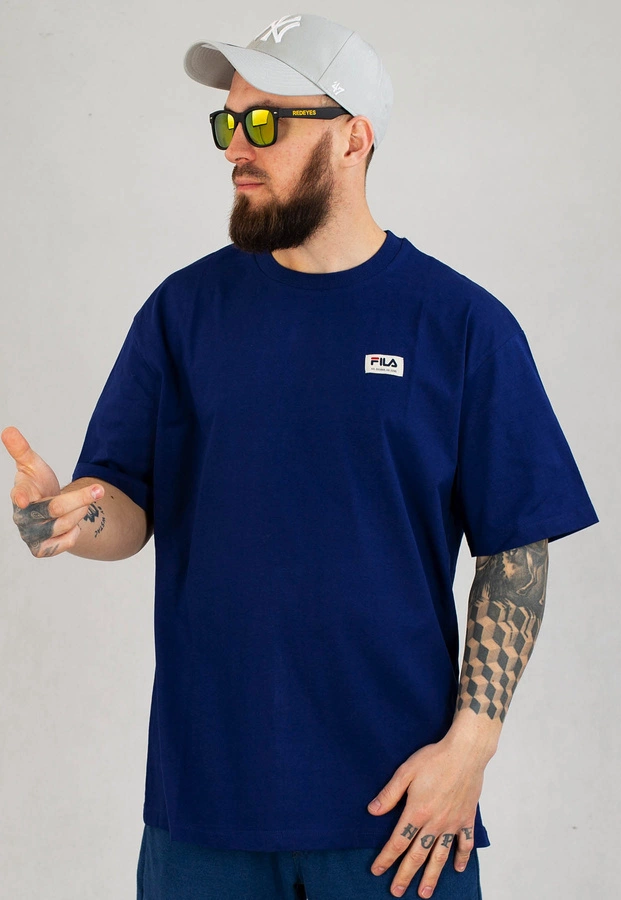 T-shirt Fila Tisovec Boxy Tee FAM0146 niebieski