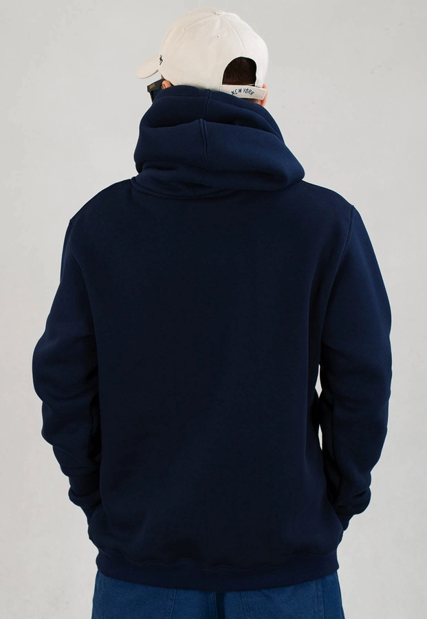 Bluza El Polako Hoodie Classic Outline granatowa