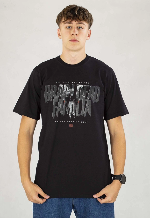 T-shirt Brain Dead Familia Hidden Evil czarny