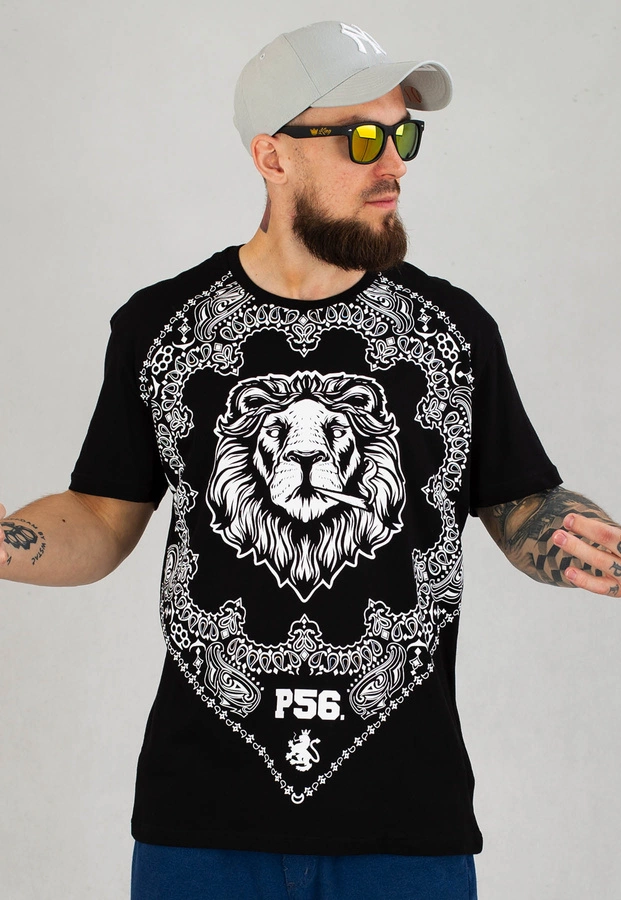 T-shirt Dudek P56 Bandana czarny