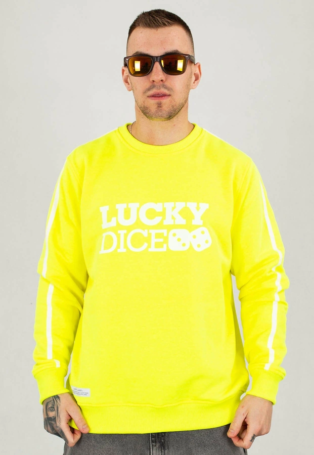 Bluza Lucky Dice Classic PJP neonowa