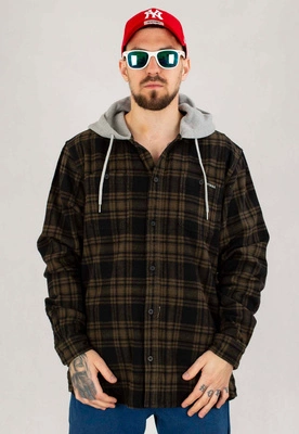 Koszula Pit Bull Flanelowa Woodson olive black