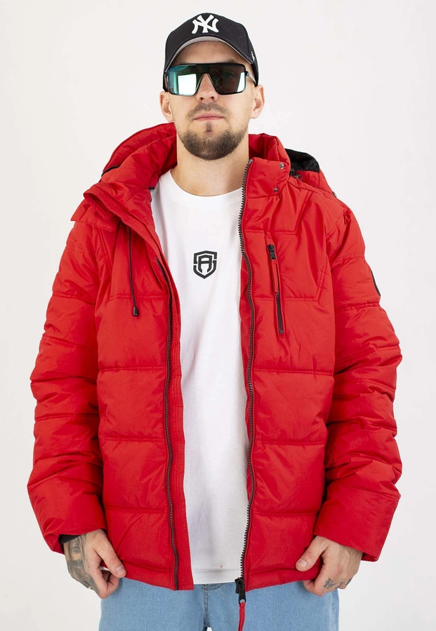 Kurtka Pit Bull Zimowa Piedmont fluo red