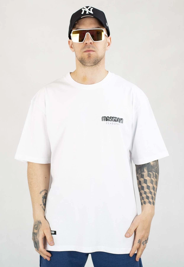 T-shirt Mass Ancient biały