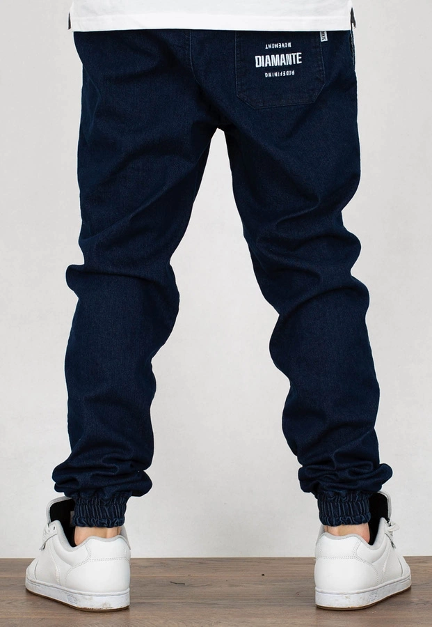 Spodnie Diamante Wear Jogger Unisex 09 RM Jeans Marble blue