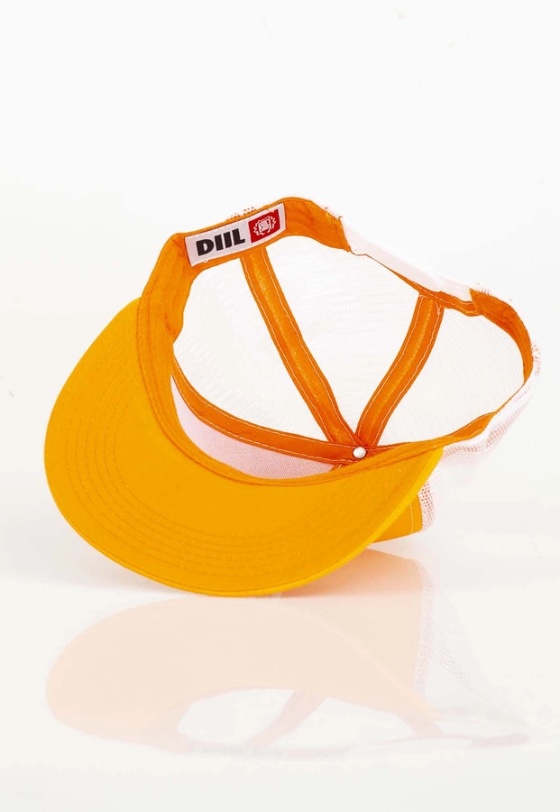 Czapka Trucker Diil Laur pomarańczowa