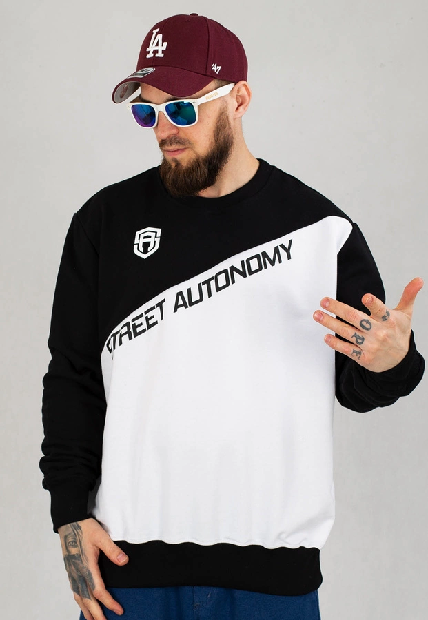 Bluza Street Autonomy Crewneck Cosmic czarno biała