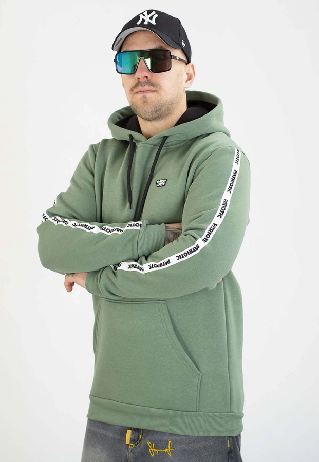 Bluza Patriotic Z Kapturem CLS App Tape zielona