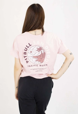 T-Shirt Pit Bull Oversize Planet Surf 170 powder pink