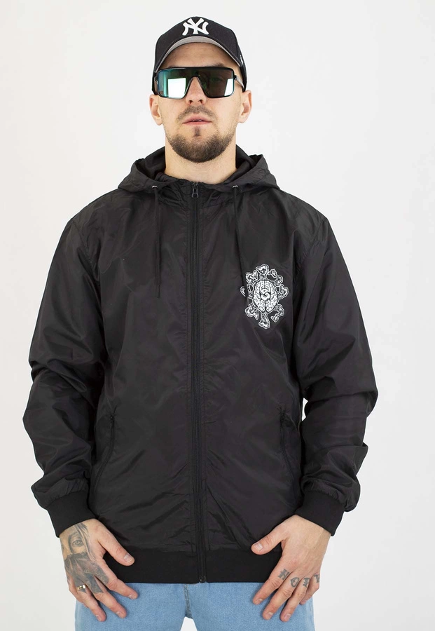 Kurtka Brain Dead Familia Circle Logo czarna