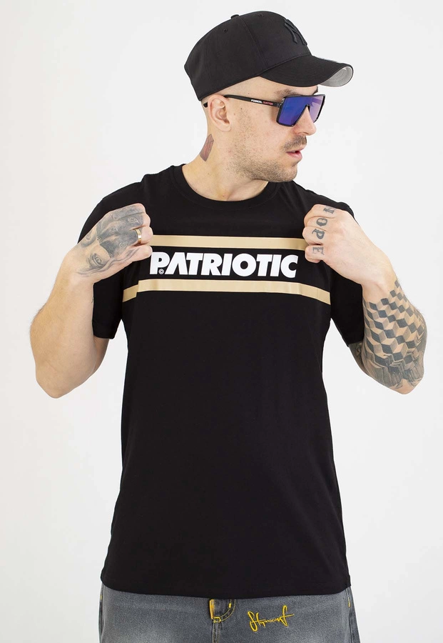 T-shirt Patriotic P New Line czarny