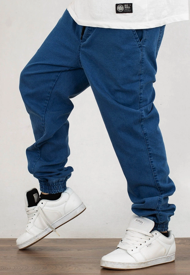 Spodnie Jigga Wear Crown blue jeans