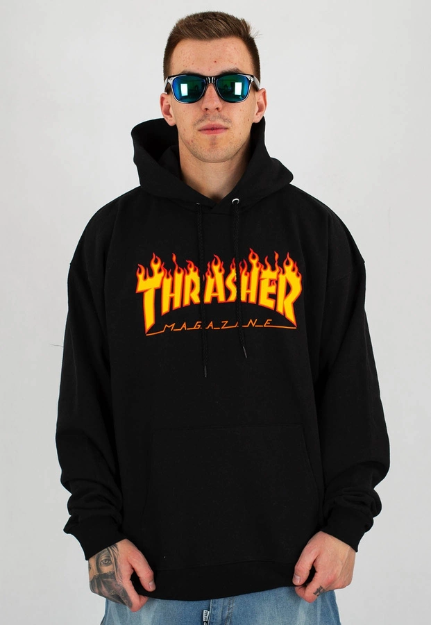 Bluza Thrasher Flame czarna