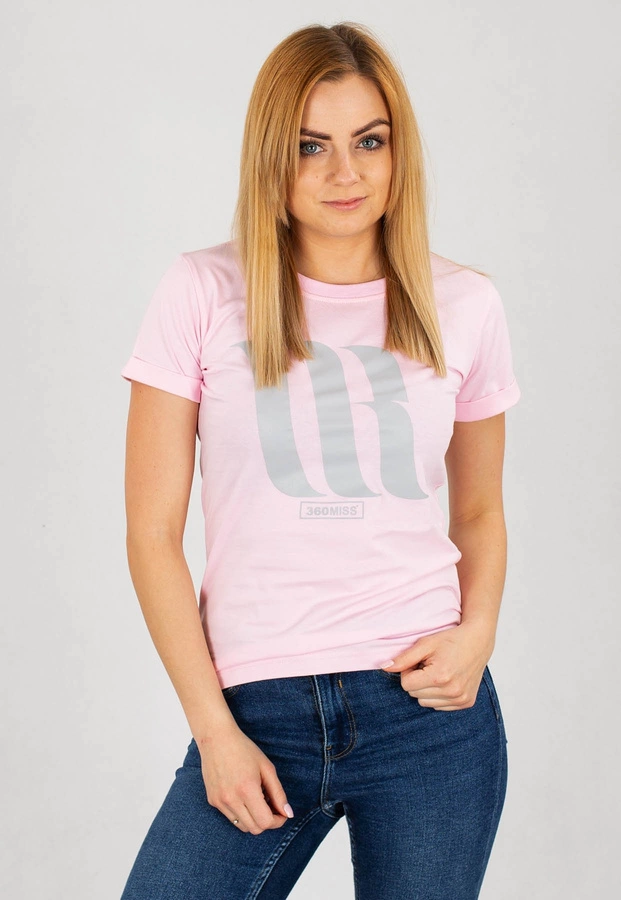 T-Shirt 360CLTH MR Miss różowy