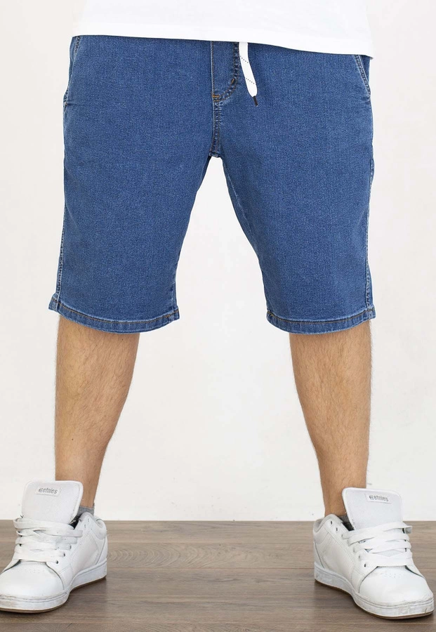 Spodenki Jigga Wear Baggy Crown Dark Blue White