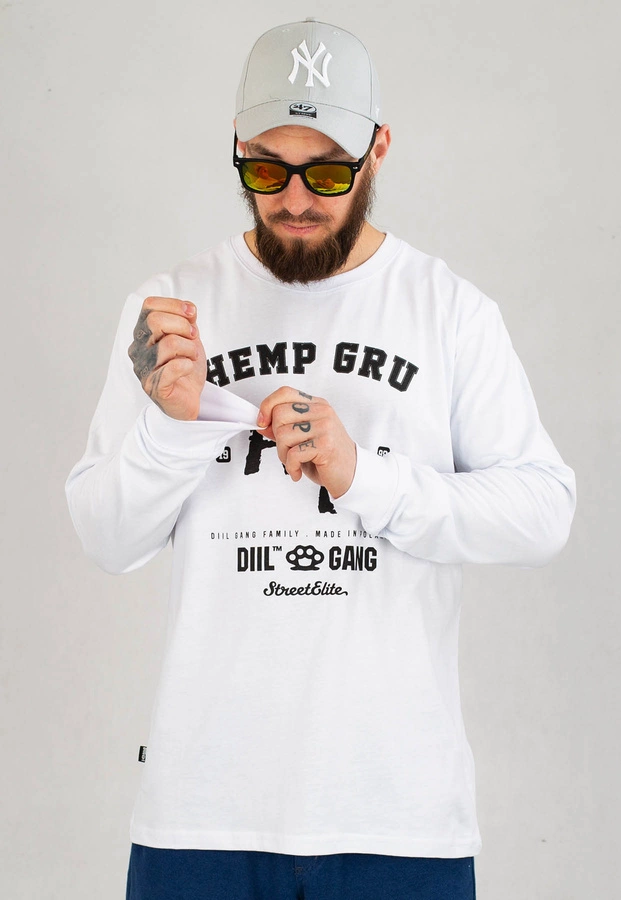 Longsleeve Diil Hemp G biały