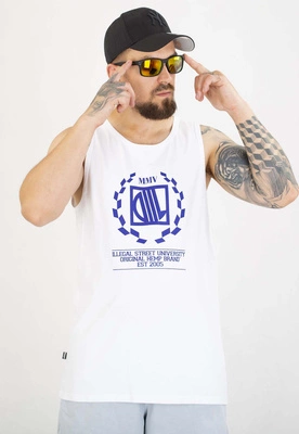 Tank Diil Laur biało granatowy