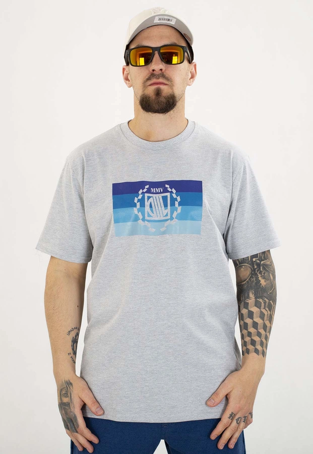 T-shirt Diil Pallet szara