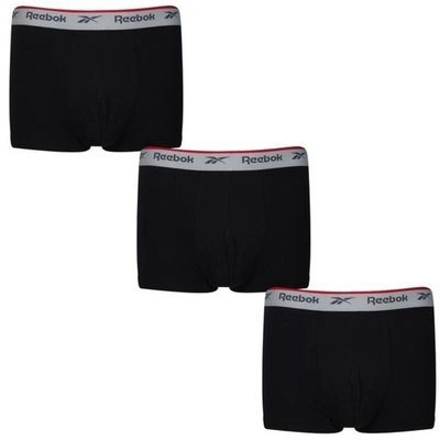 Bokserki Reebok Ovett Trunk U5C8271RBK 4 Pak czarne
