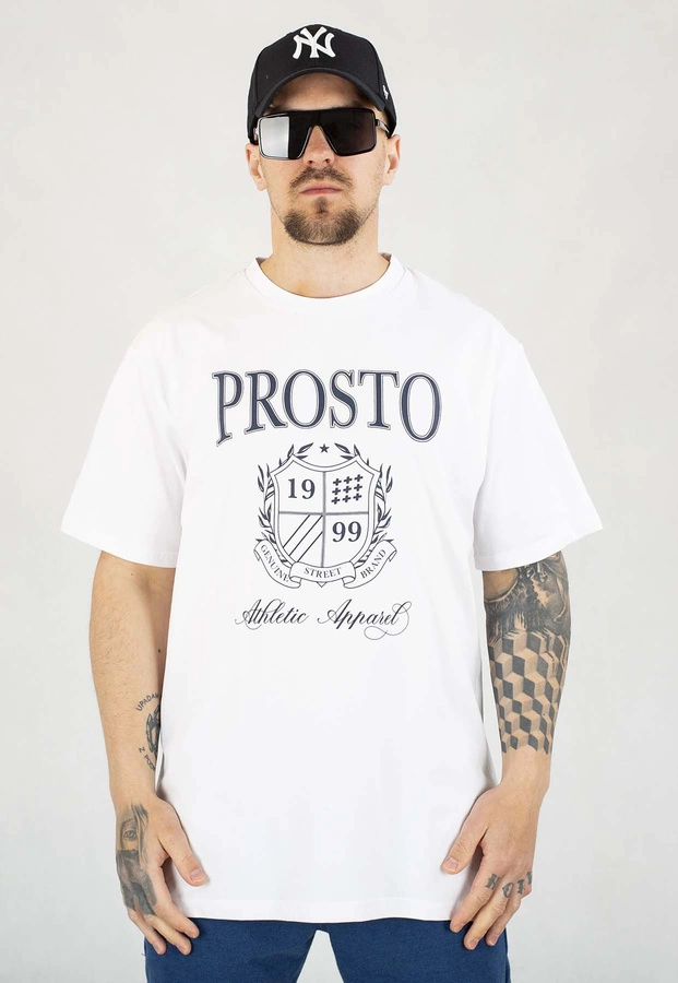 T-shirt Prosto Plurt biały