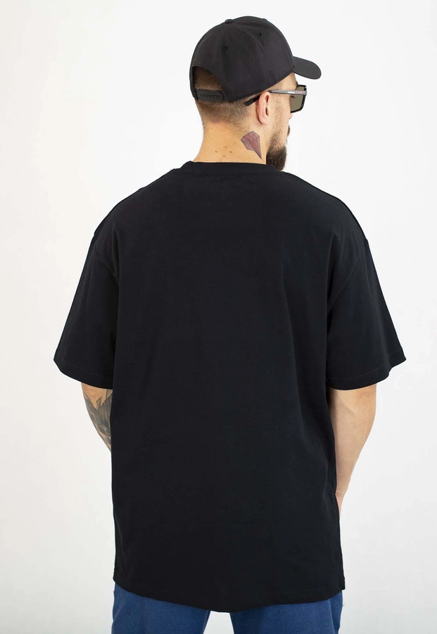 T-shirt Lucky Dice Baggy Lucky Dice Represent czarno niebieski