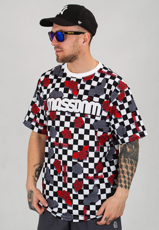 T-shirt Mass Checkmate kolorowy