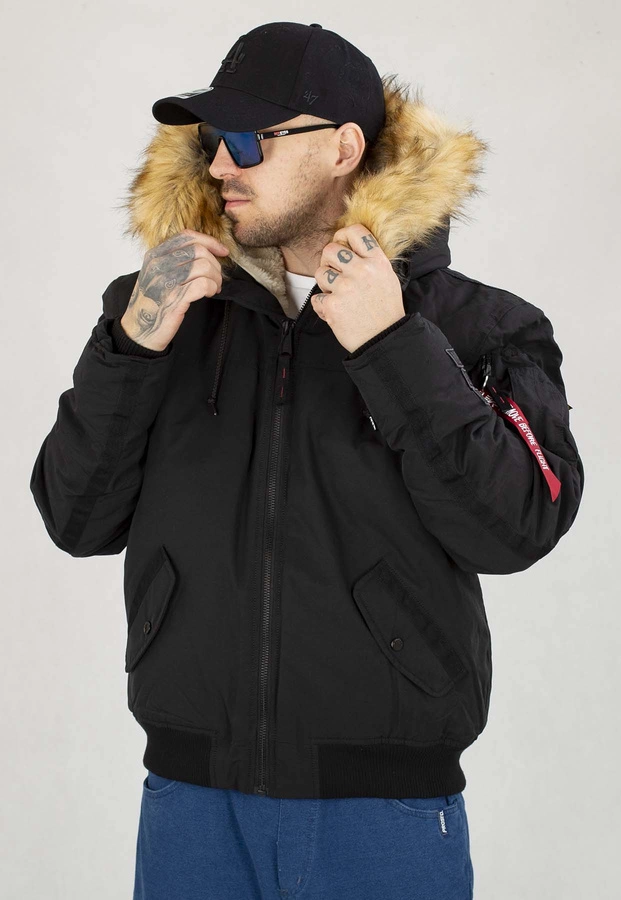 Kurtka Alpha Industries Zimowa Arctic Guardians 148129 czarna