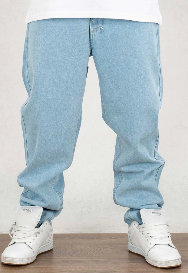 Spodnie Mass Jeans Baggy Fit Box light blue