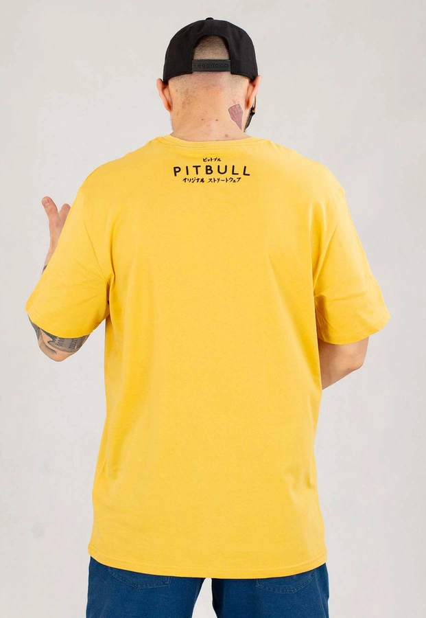 T-shirt Pit Bull Fuji żółty