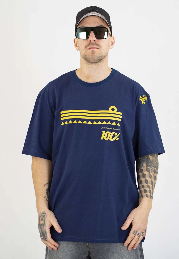 T-shirt Stoprocent Armator Admirał granatowy